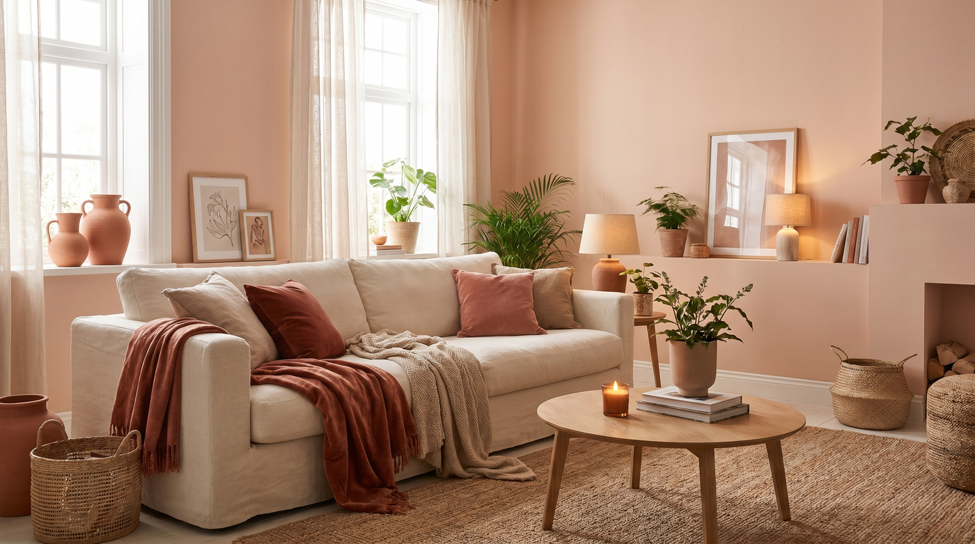 10 idei simple care transforma complet un living cu vopsea