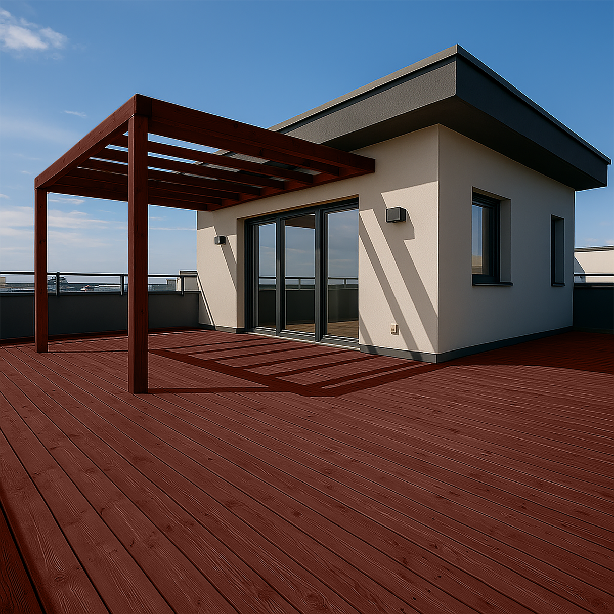 Lazura 3 in 1 pentru Lemn, Imperial Mahogany, B8.29.15 T (045)