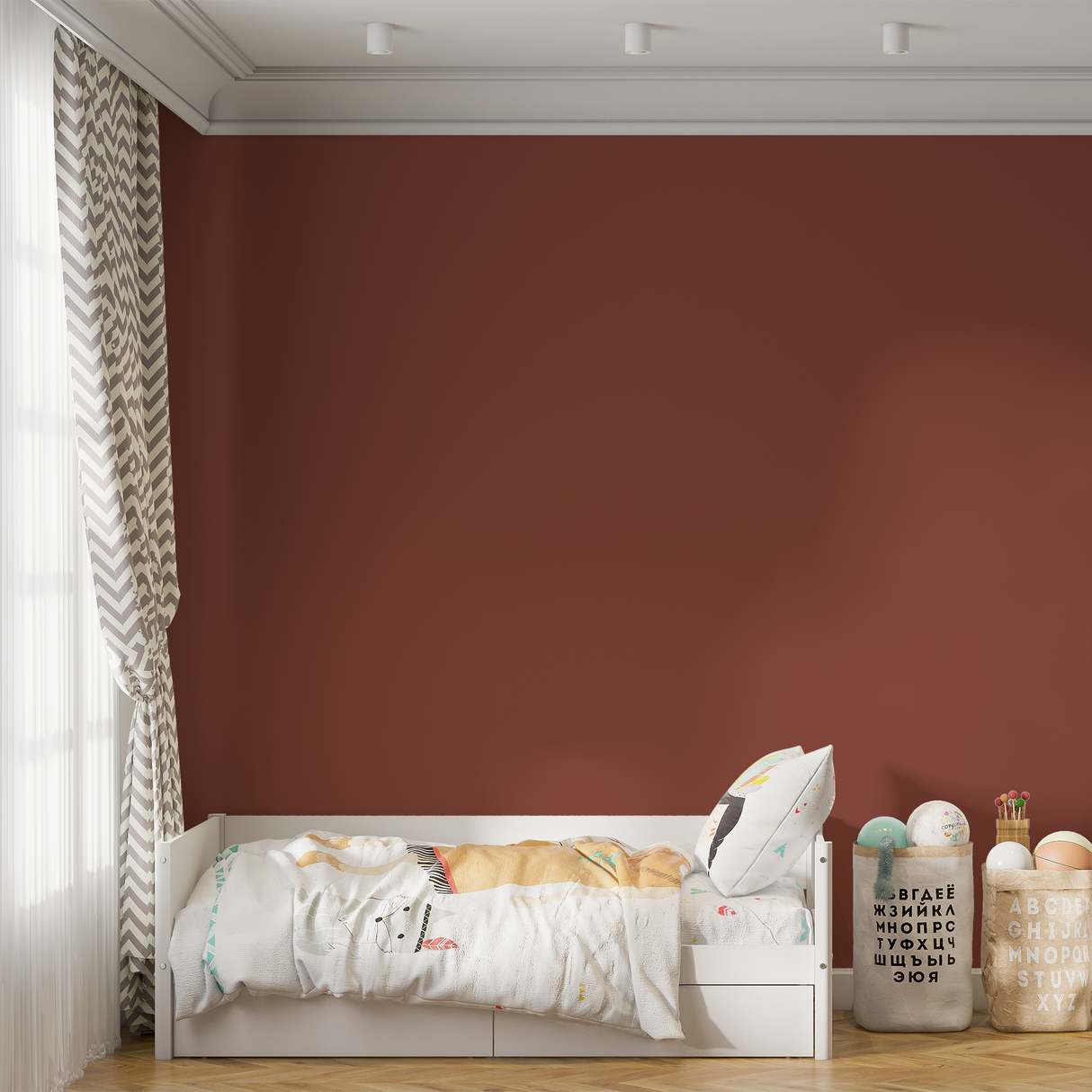 Vopsea Lavabila, Mahogany Flame, CM-C5.33.31