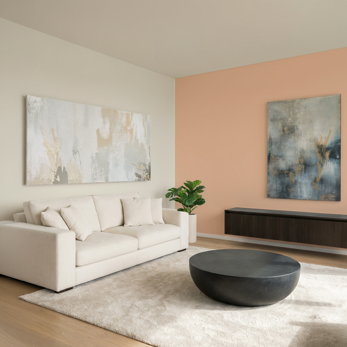 Set Vopsele Colorate Peach Cloud & Summer Linen