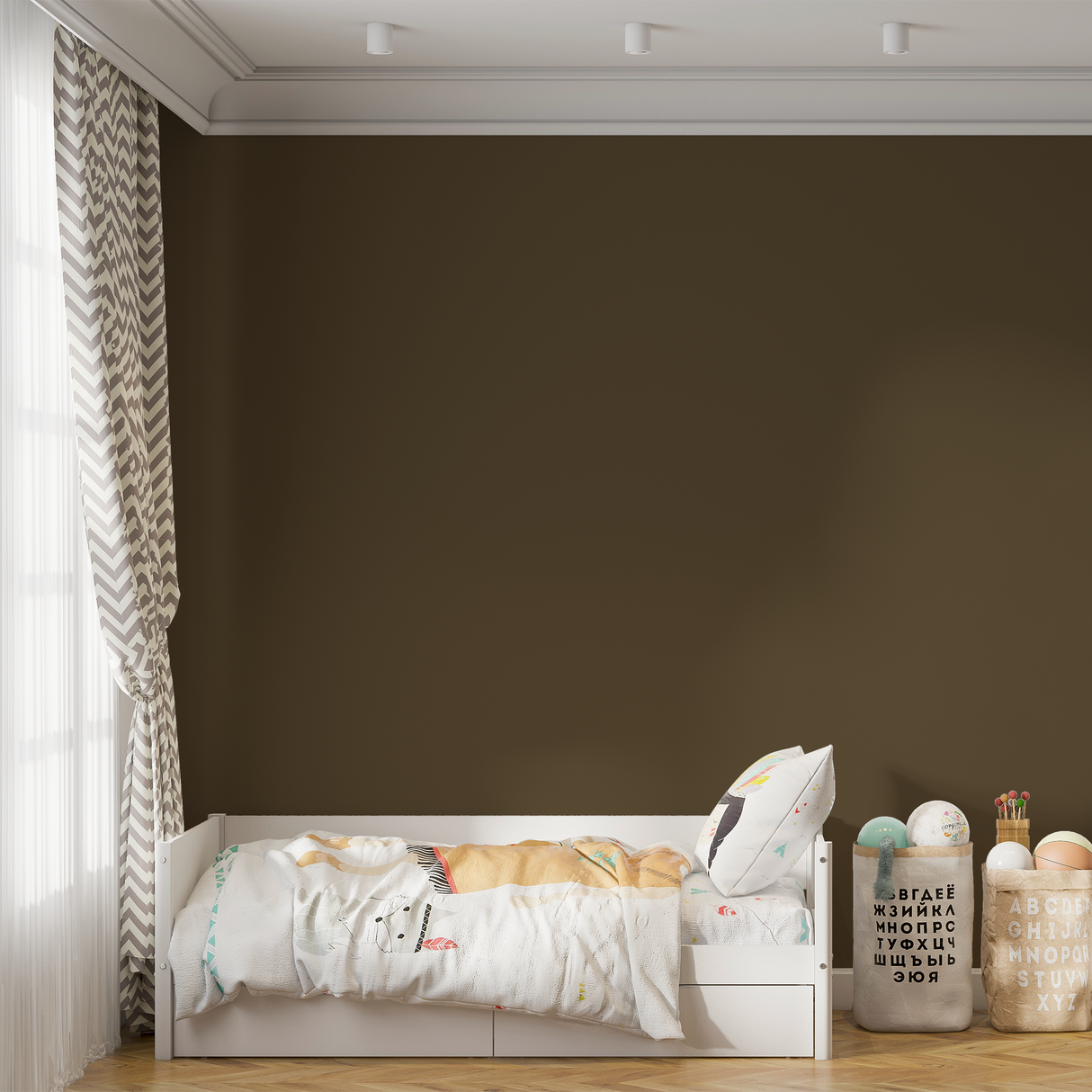 Vopsea Lavabila, Olive Ember, CM-F4.33.25