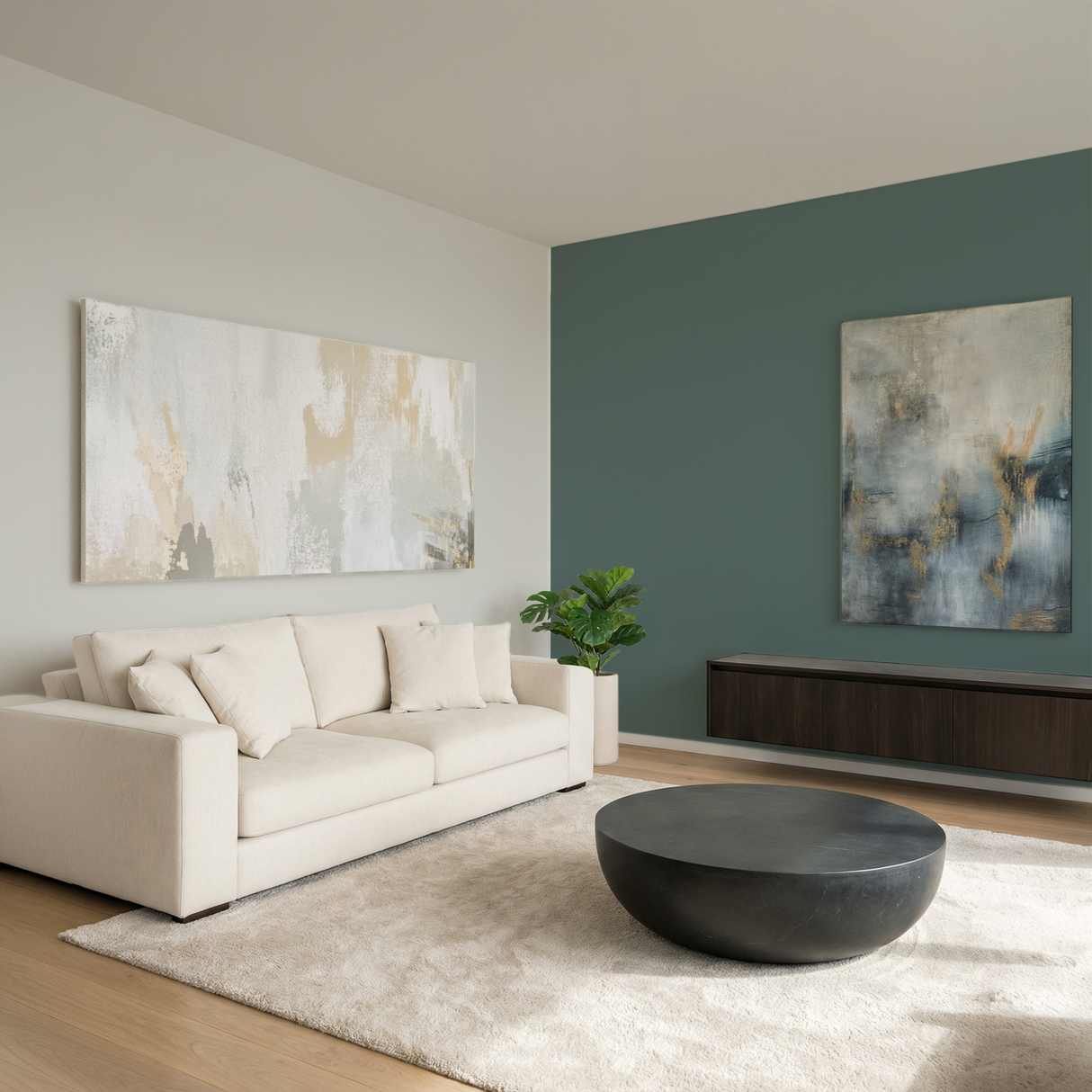 Set Vopsele Colorate Alpine Pine & Misty Cream