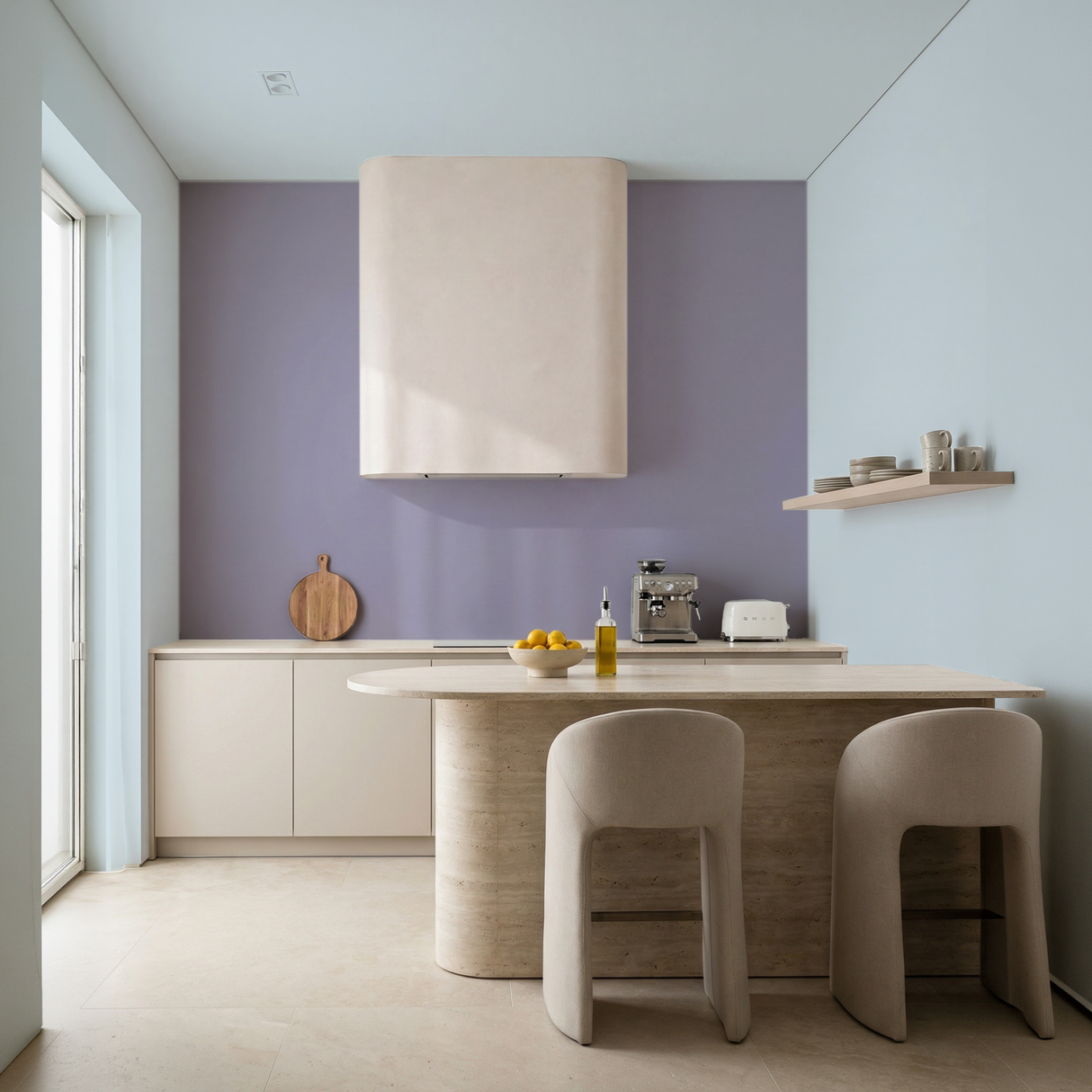 Set Vopsele Colorate Amethyst Dust & Frosted Silver