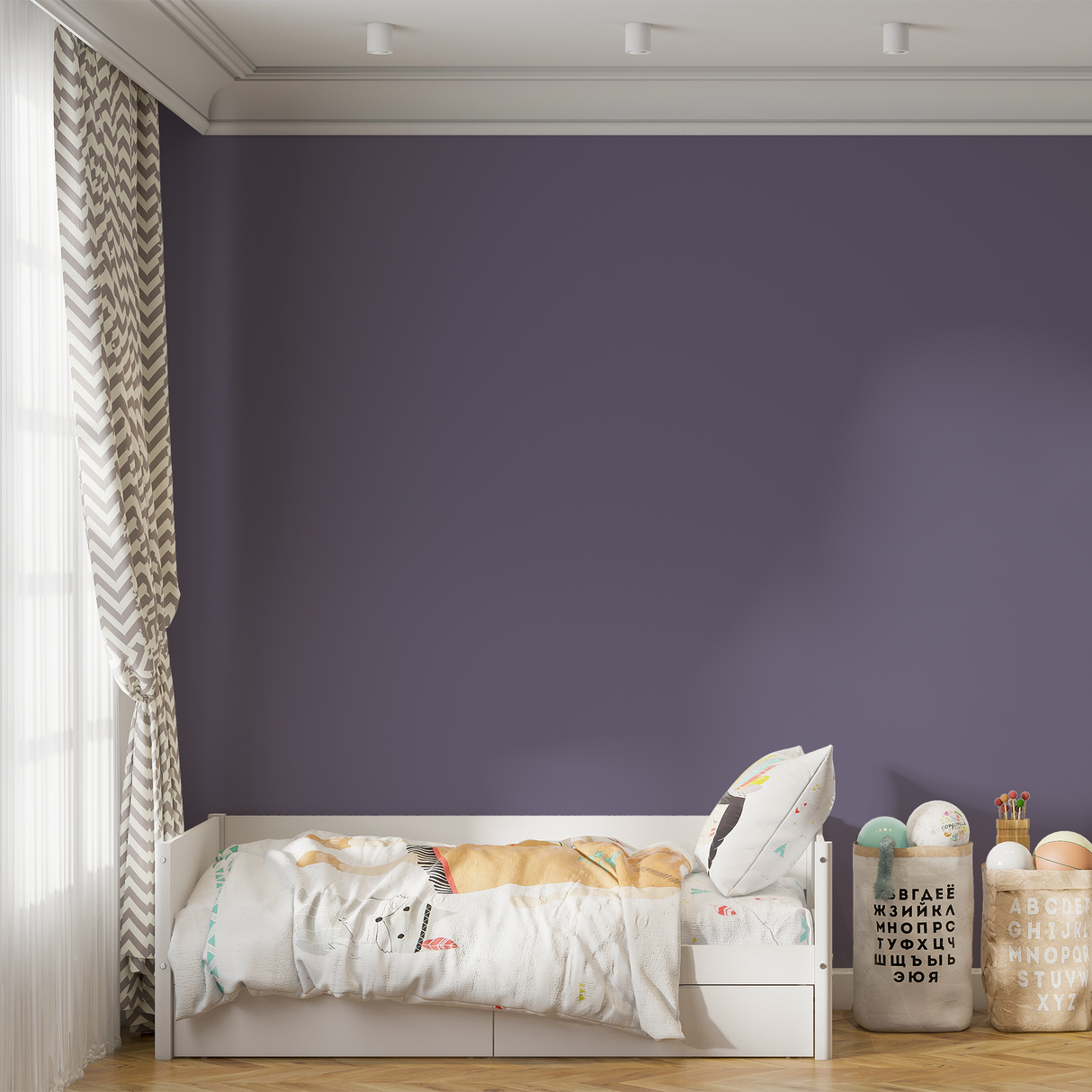 Vopsea Lavabila, Urban Violet, CM-W4.13.37