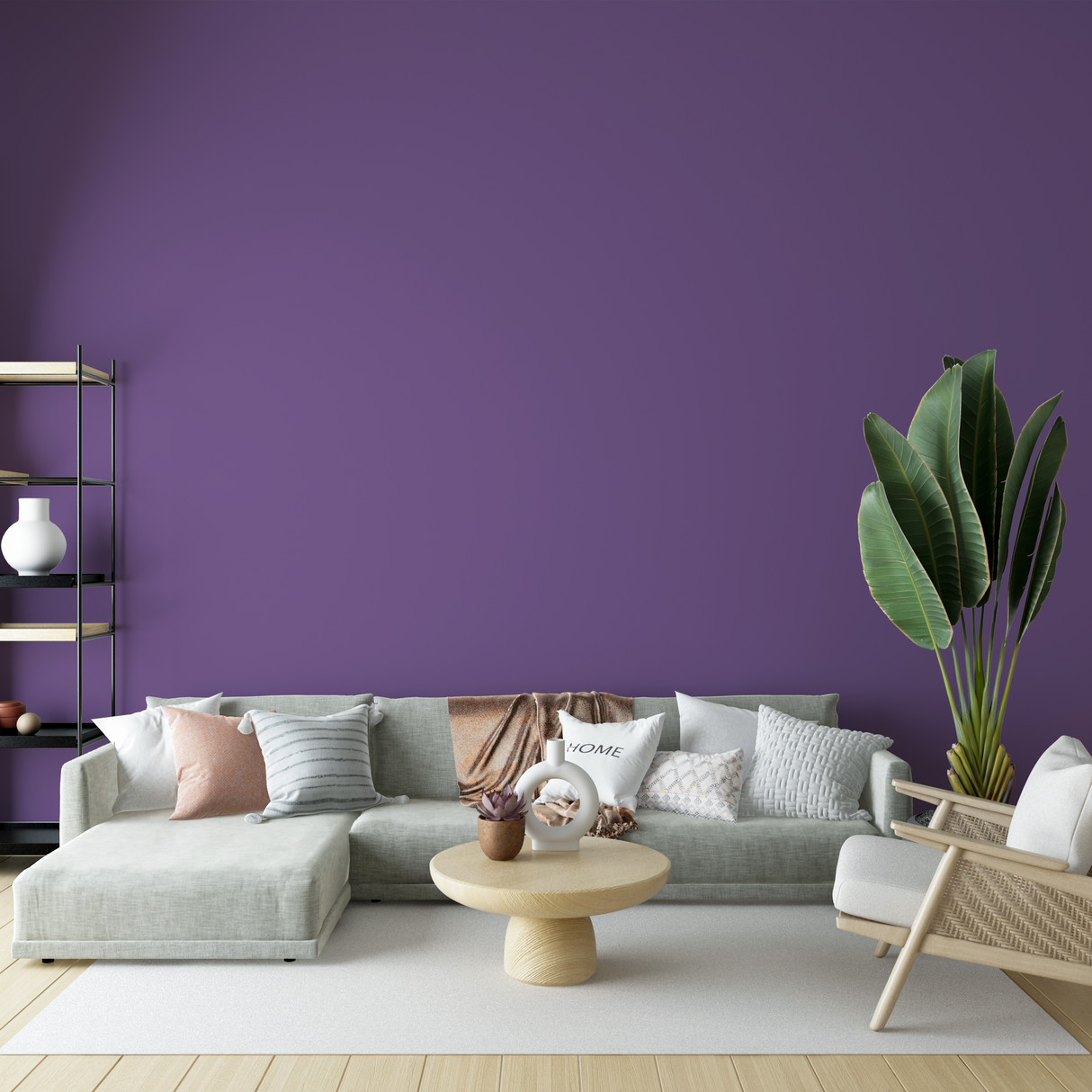Vopsea Lavabila, Plum Smoke, CM-W8.28.34