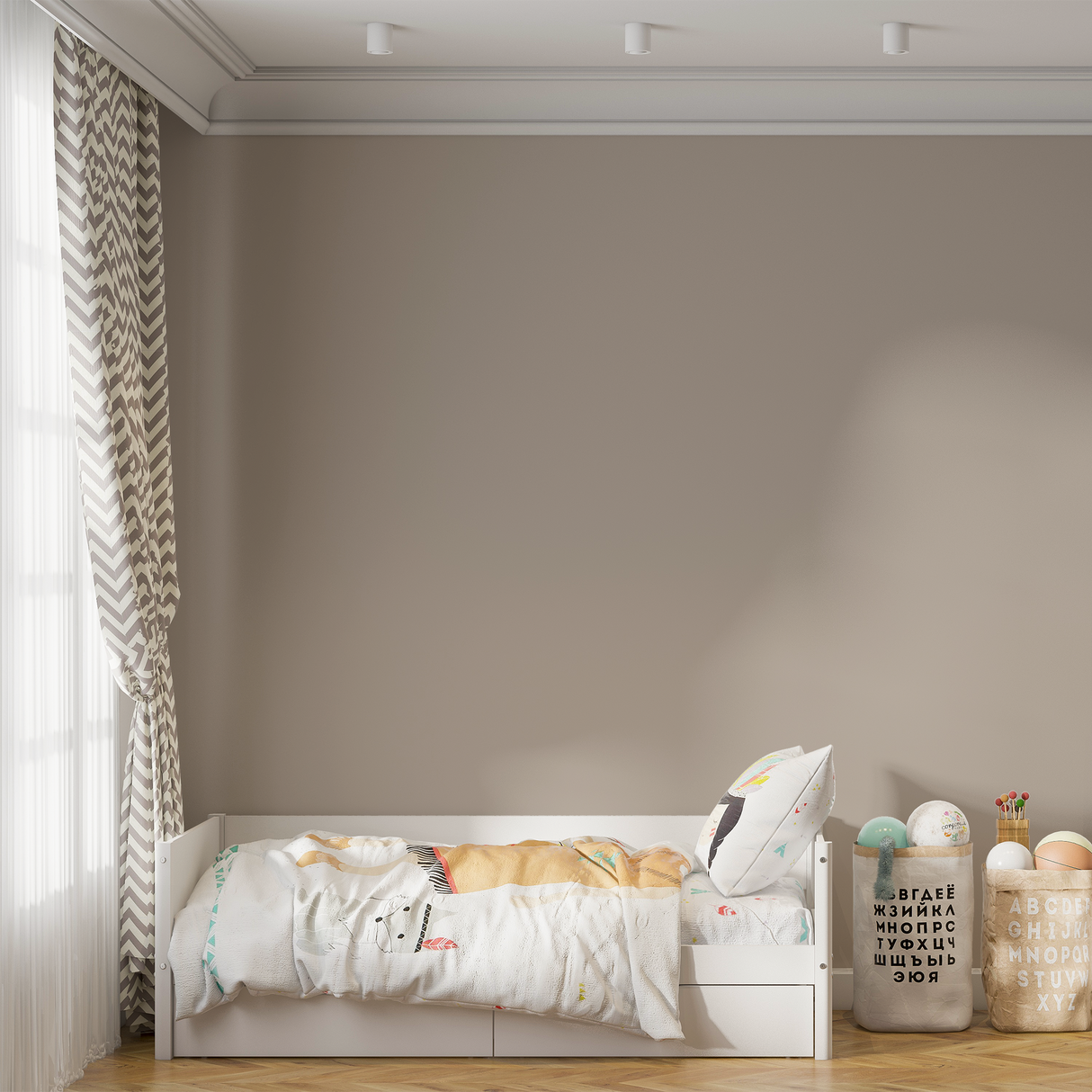 Vopsea Lavabila, Beige Smoke, CM-White Gold