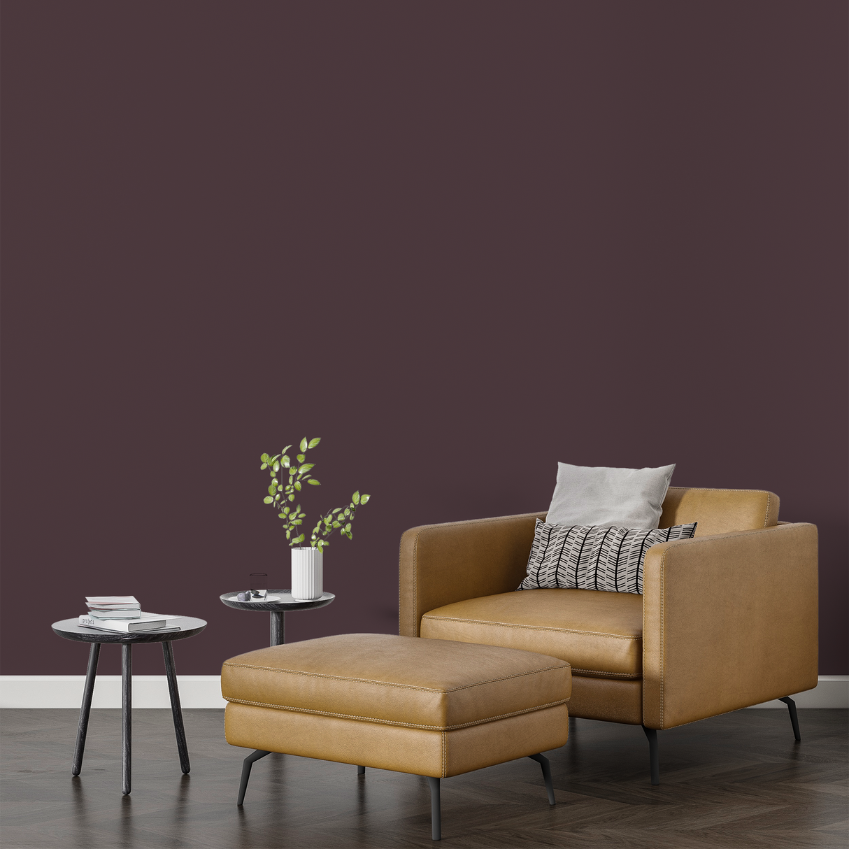 Vopsea Lavabila, Aubergine Smoke, CM-Z9.19.12