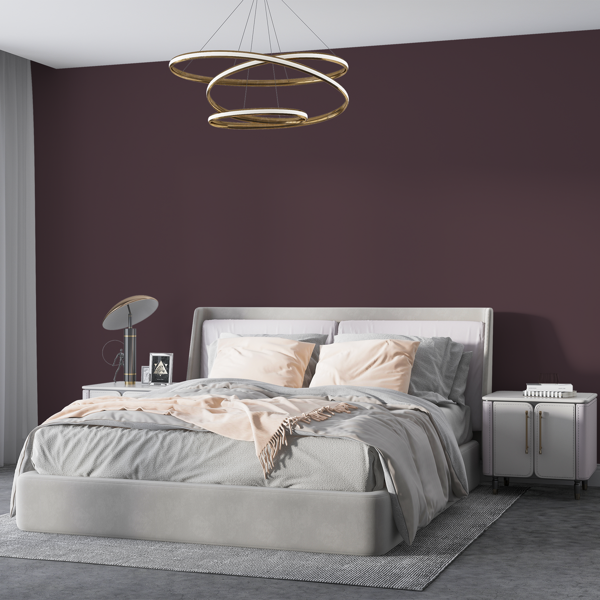 Vopsea Lavabila, Aubergine Smoke, CM-Z9.19.12