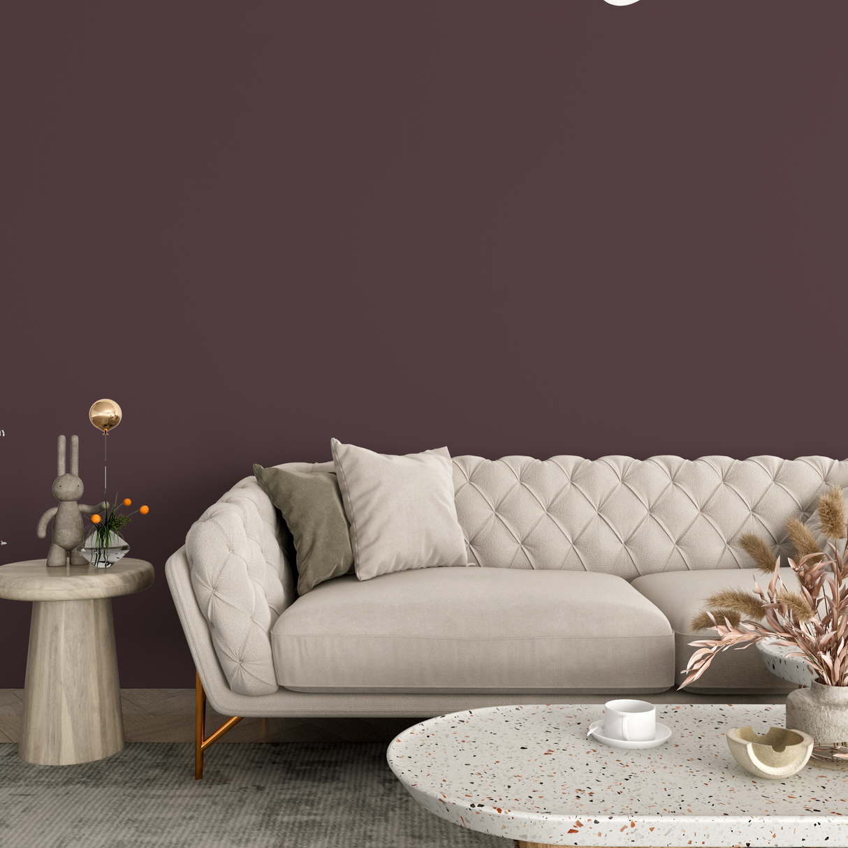 Vopsea Lavabila, Aubergine Smoke, CM-Z9.19.12