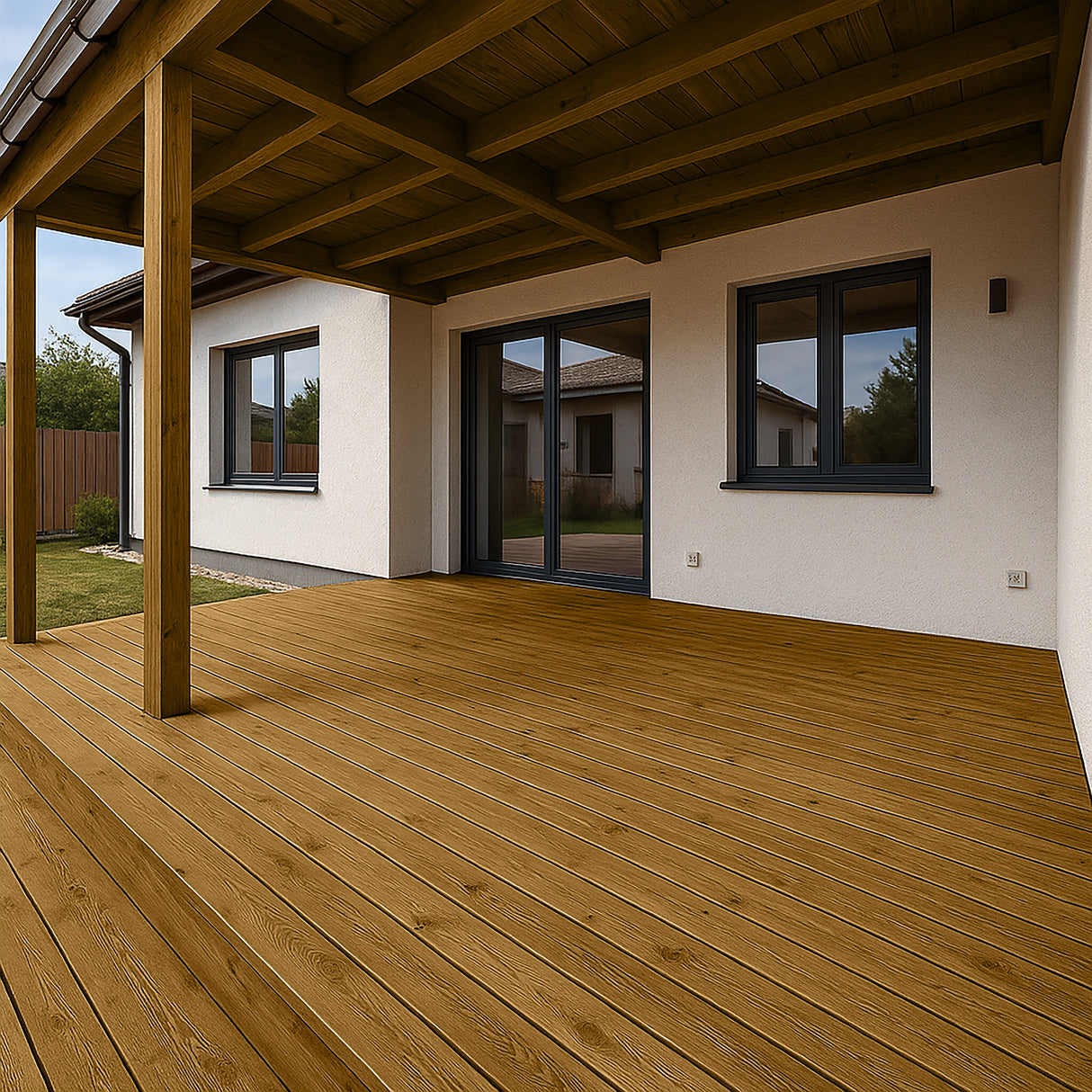 Lazura 3 in 1 pentru Lemn, Autumn Rust, F3.18.55 T