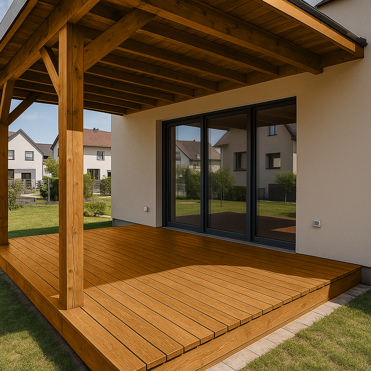 Lazura 3 in 1 pentru Lemn, Amber Glow, F4.30.50 T