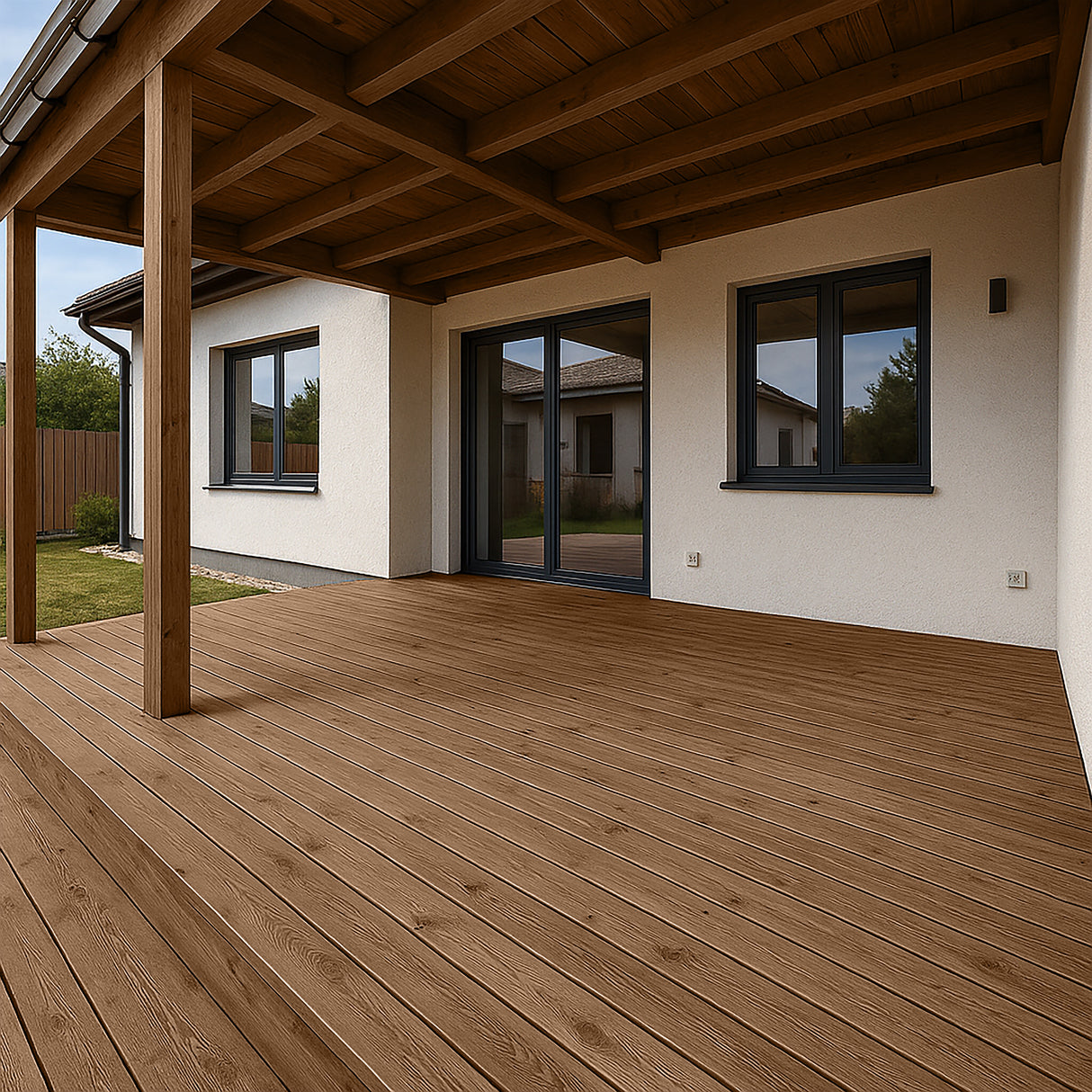 Lazura 3 in 1 pentru Lemn, Olive Shade, GO.07.45 T