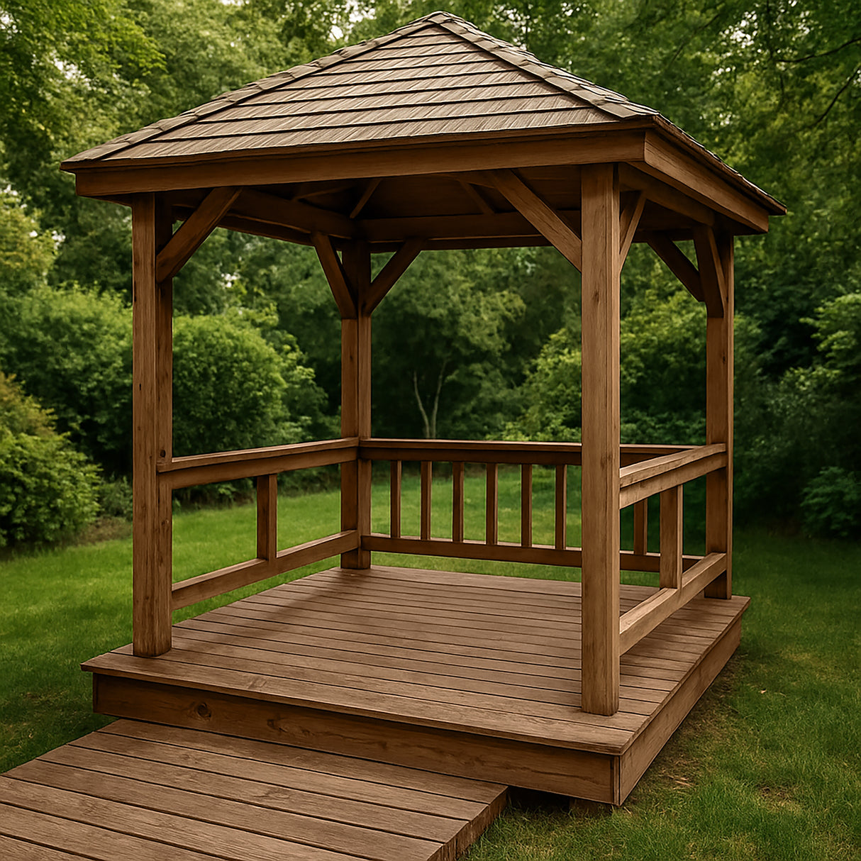 Lazura 3 in 1 pentru Lemn, Olive Shade, GO.07.45 T