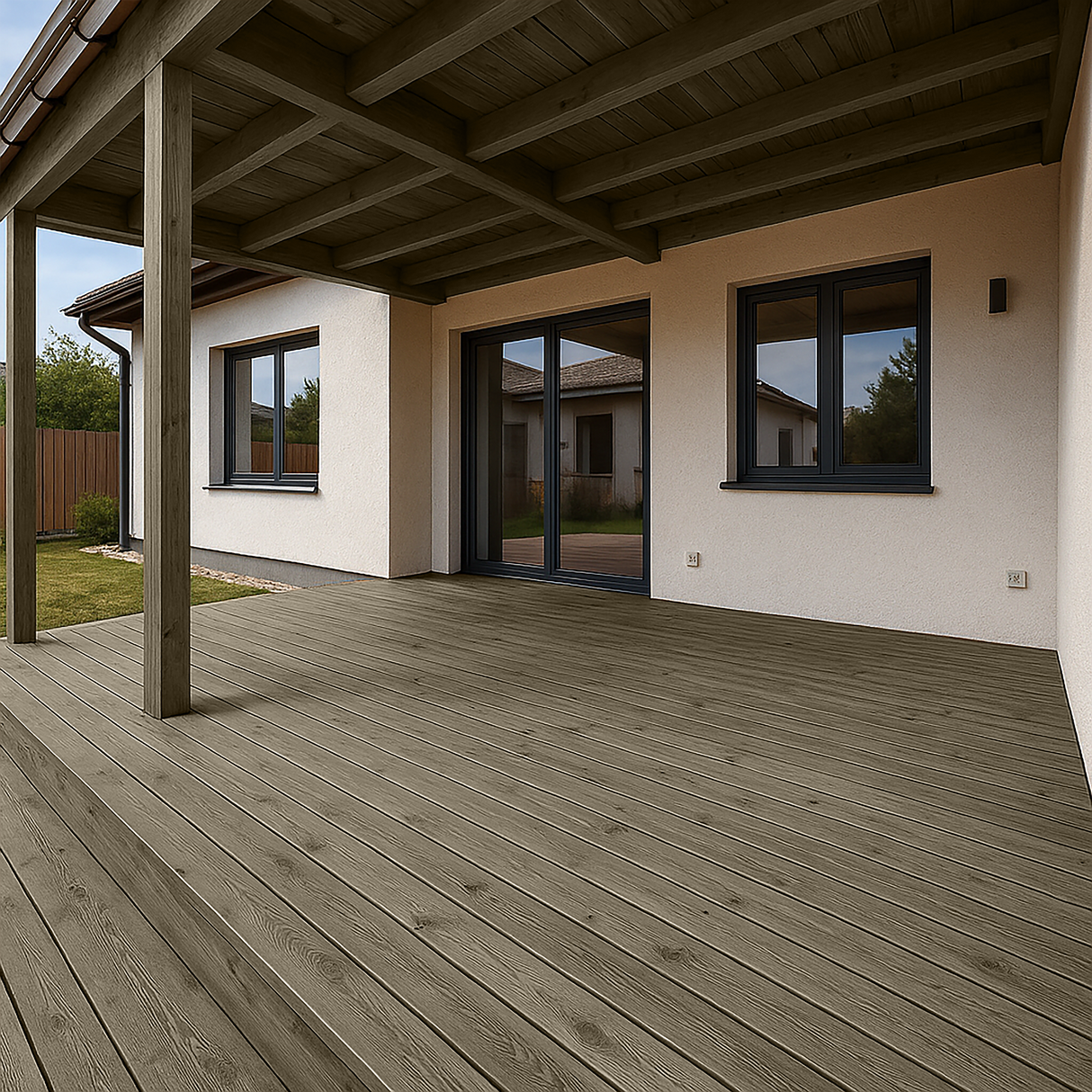 Lazura 3 in 1 pentru Lemn, Smoky Olive, G8.10.40 T