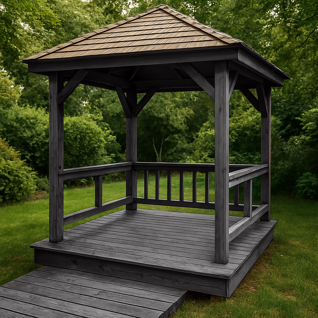 Lazura 3 in 1 pentru Lemn, Shadow Grey, ON.00.40 T