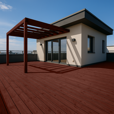 Lazura 3 in 1 pentru Lemn, Imperial Mahogany, B8.29.15 T (045)