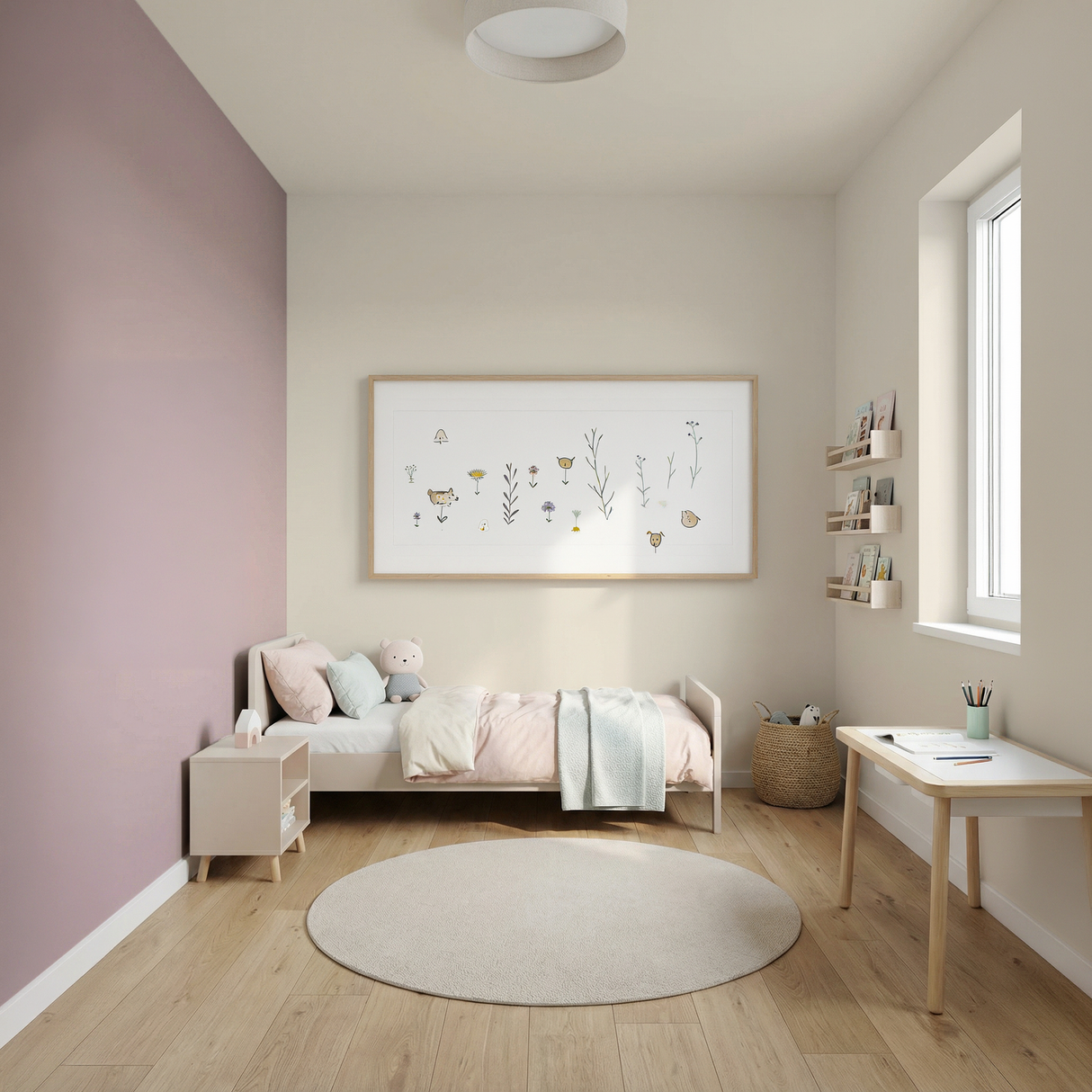 Set Vopsele Colorate Rosy Petal & Pearl Dust