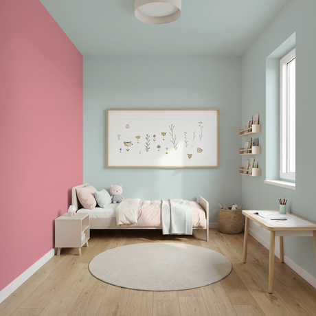 Set Vopsele Colorate Rose Drift & Misty Aqua
