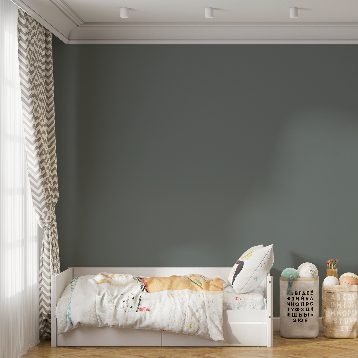 Vopsea Lavabila, Olive Cement, CM-KN.02.40