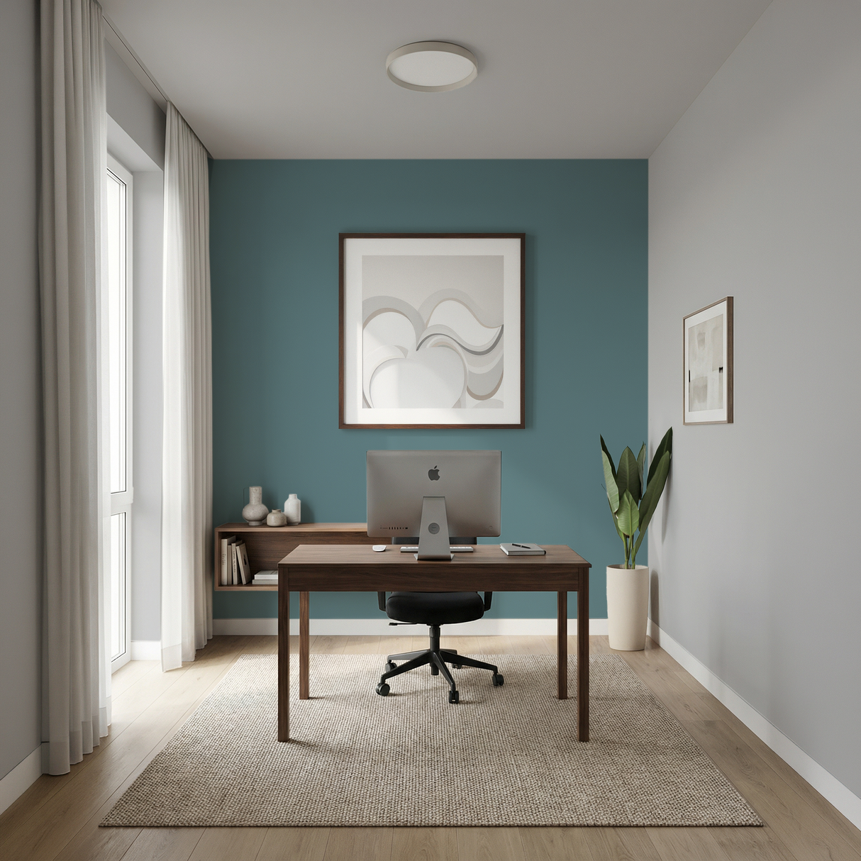 Set Vopsele Colorate Mineral Teal & Grey Whisper