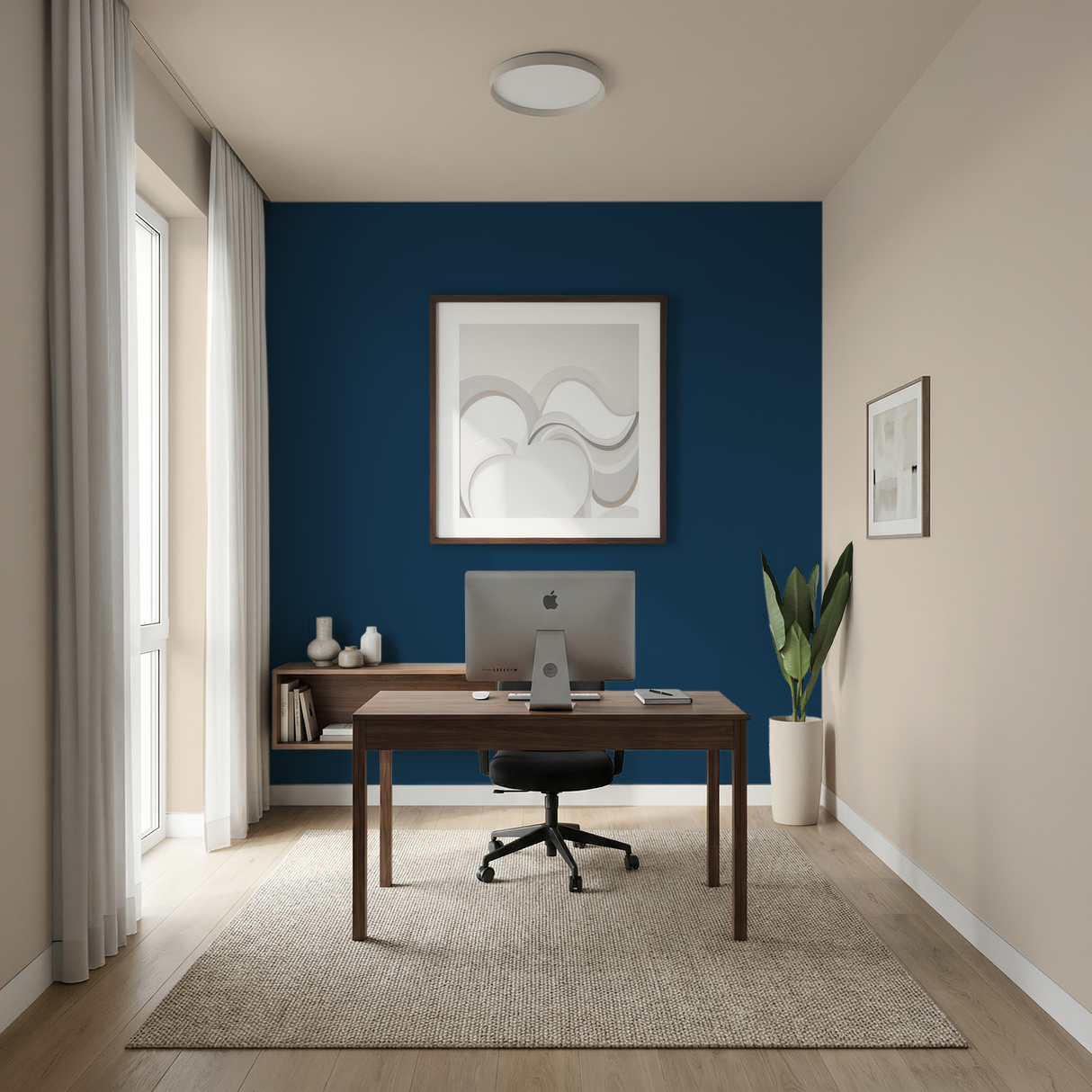 Set Vopsele Colorate Slate Blue & Linen Glow