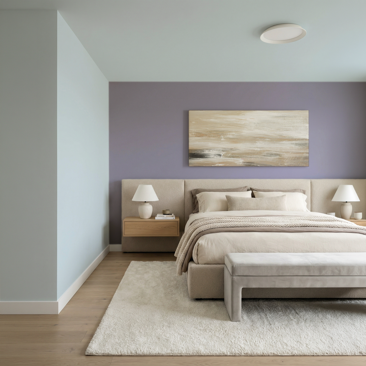 Set Vopsele Colorate Amethyst Dust & Frosted Silver