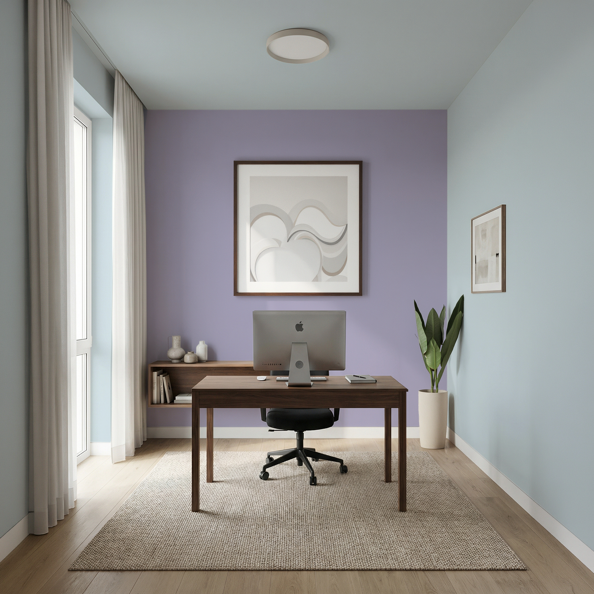 Set Vopsele Colorate Amethyst Dust & Frosted Silver