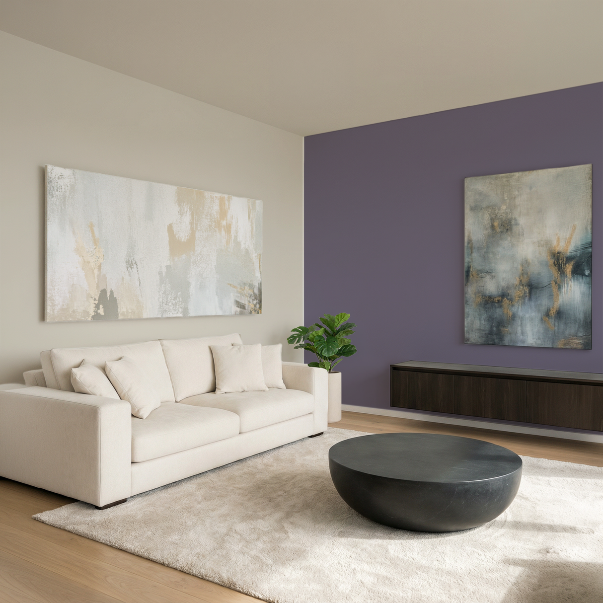 Set Vopsele Colorate Urban Violet & Egyptian Cotton