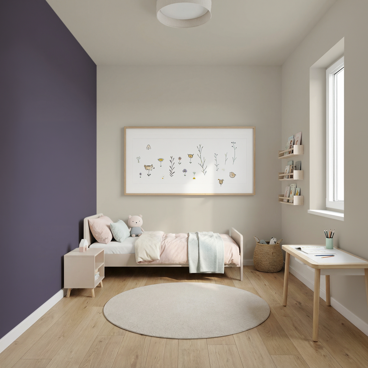 Set Vopsele Colorate Urban Violet & Egyptian Cotton