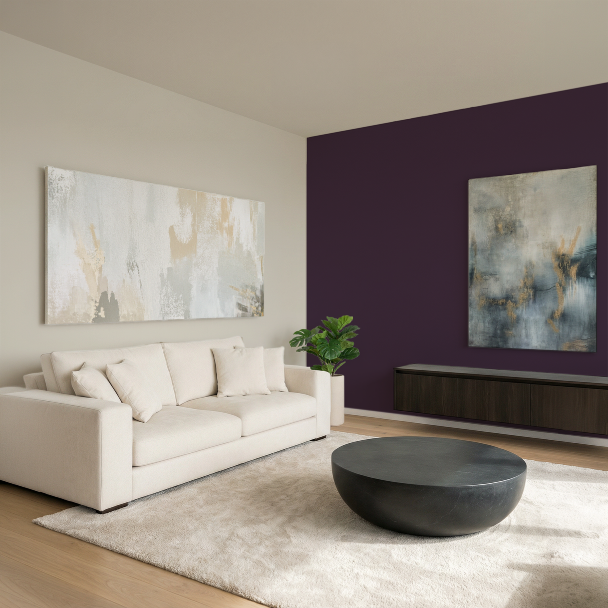 Set Vopsele Colorate Midnight Mulberry & Egyptian Cotton