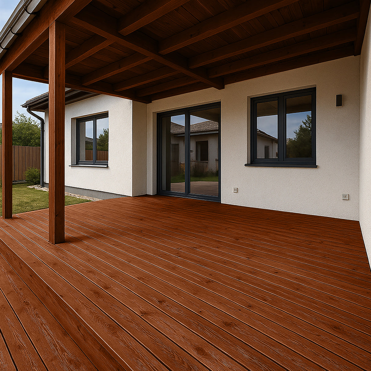 Lazura 3 in 1 pentru Lemn, Golden Teak, D5.51.29 T (085)