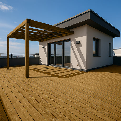 Lazura 3 in 1 pentru Lemn, Autumn Rust, F3.18.55 T