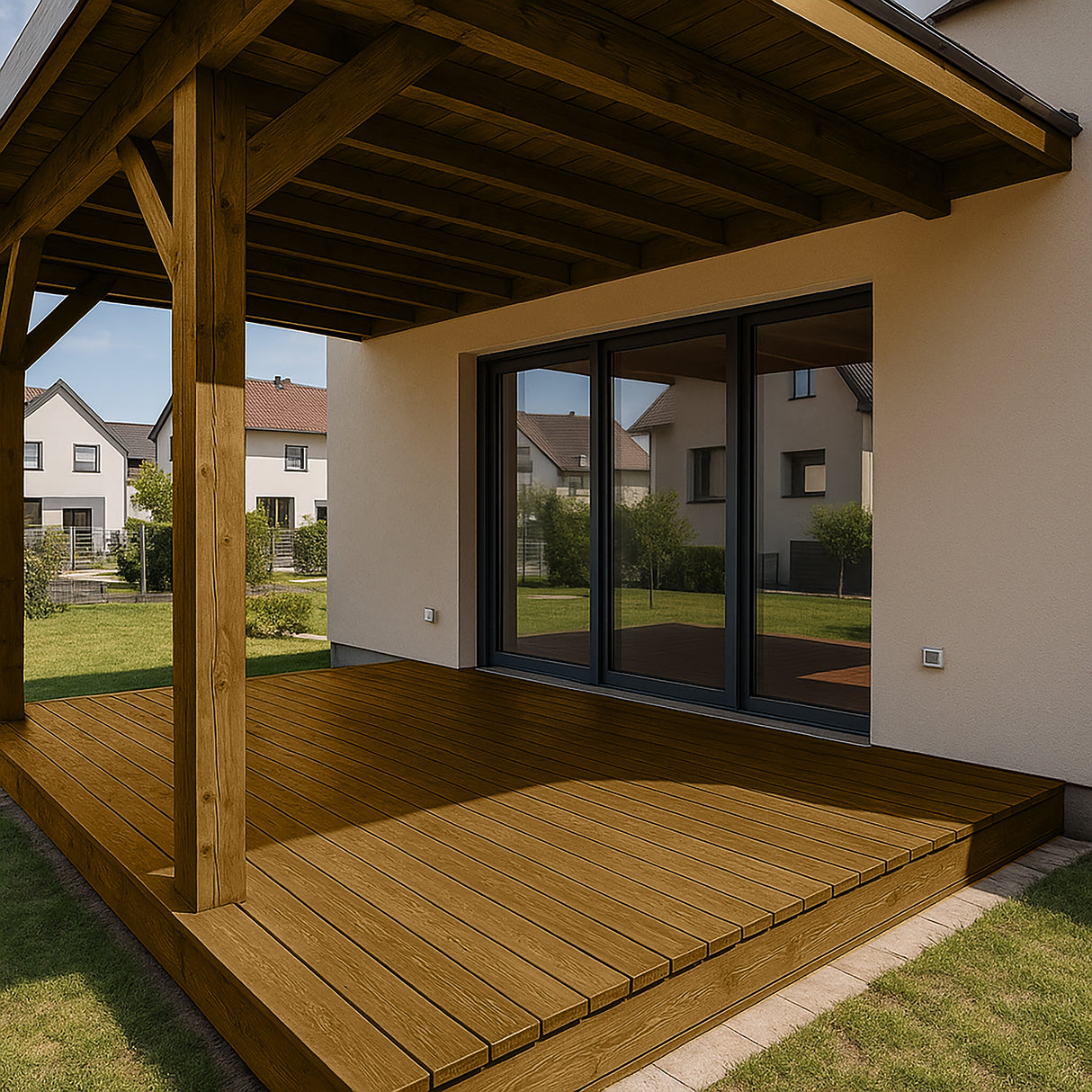 Lazura 3 in 1 pentru Lemn, Autumn Rust, F3.18.55 T