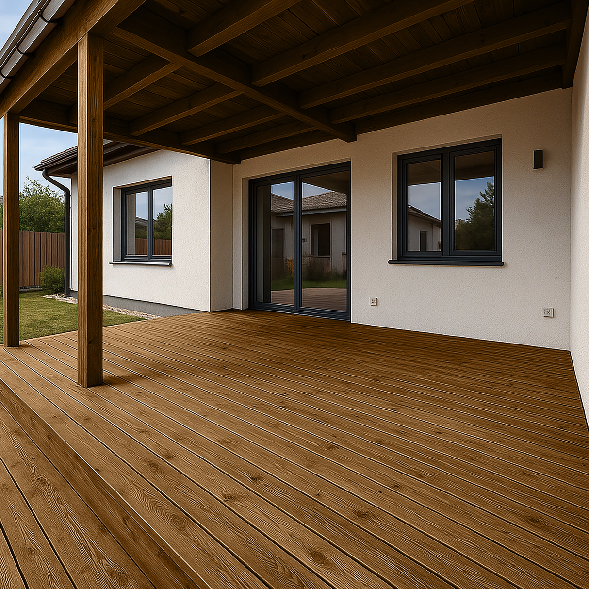 Lazura 3 in 1 pentru Lemn, Rust Amber, F4.25.30 T