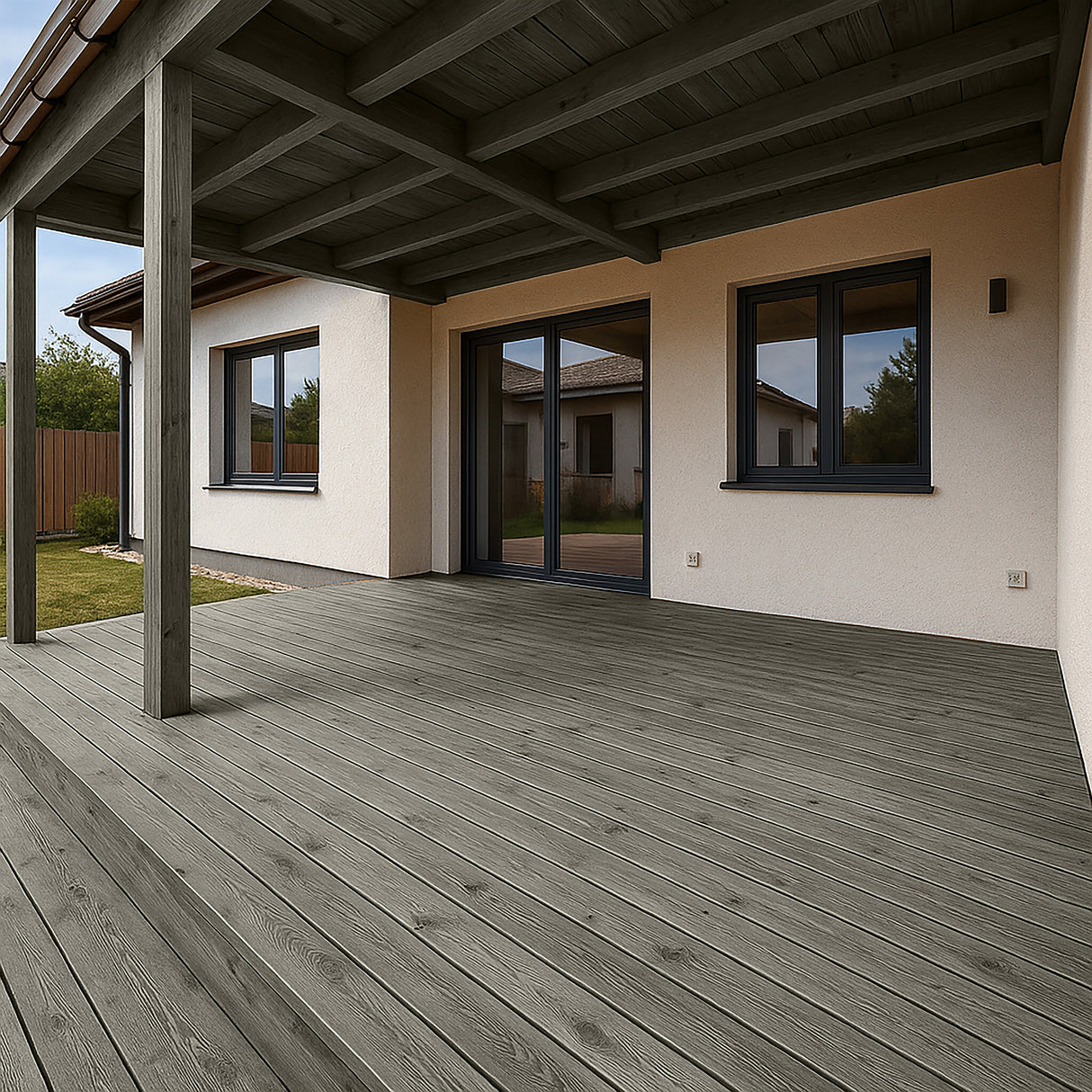 Lazura 3 in 1 pentru Lemn, Weathered Oak, G6.07.86 T (030)