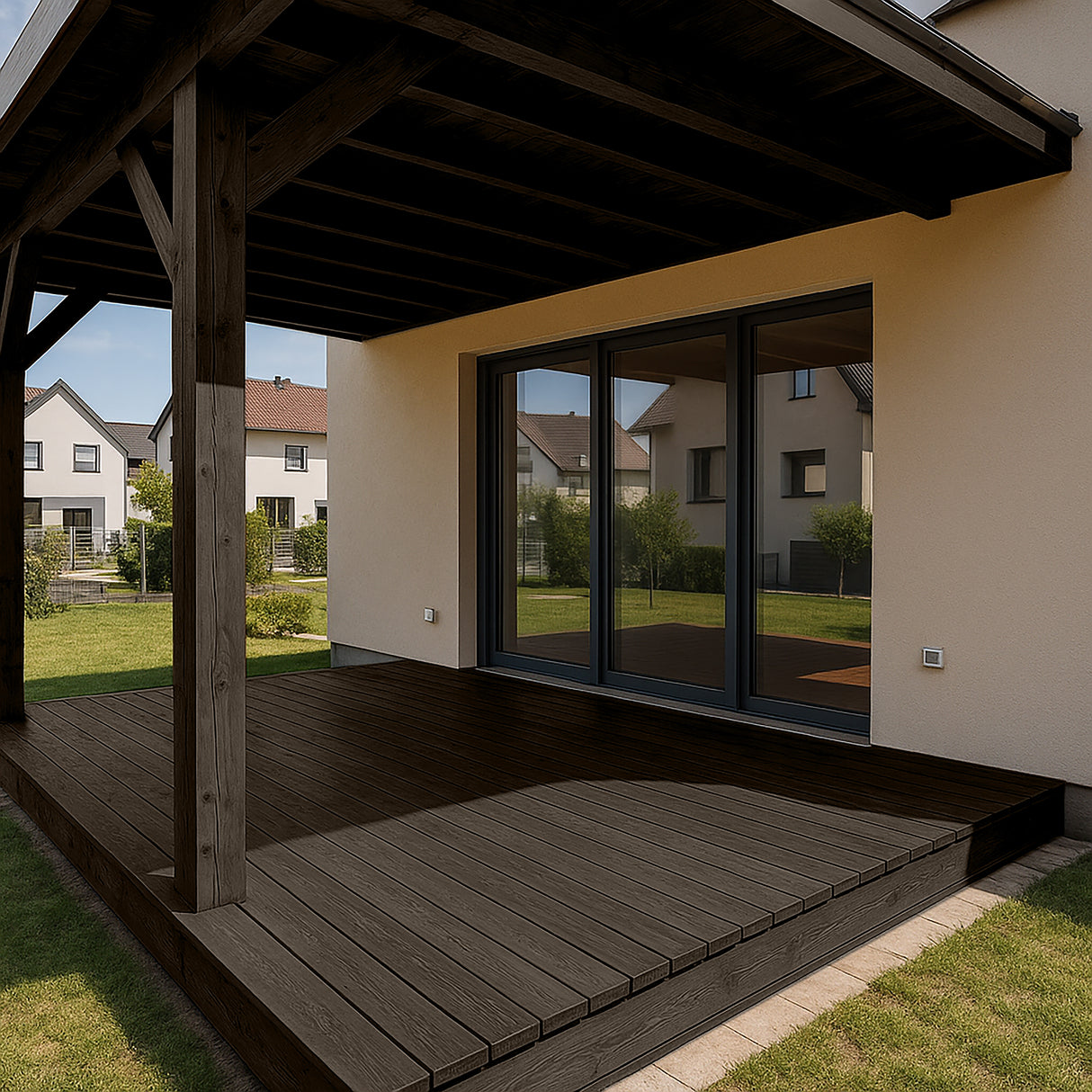 Lazura 3 in 1 pentru Lemn, Stone Beige, H2.04.15 T