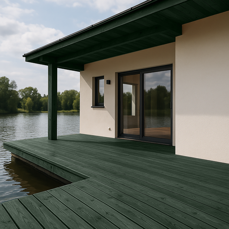 Lazura 3 in 1 pentru Lemn, Forest Green, LO.20.15 T