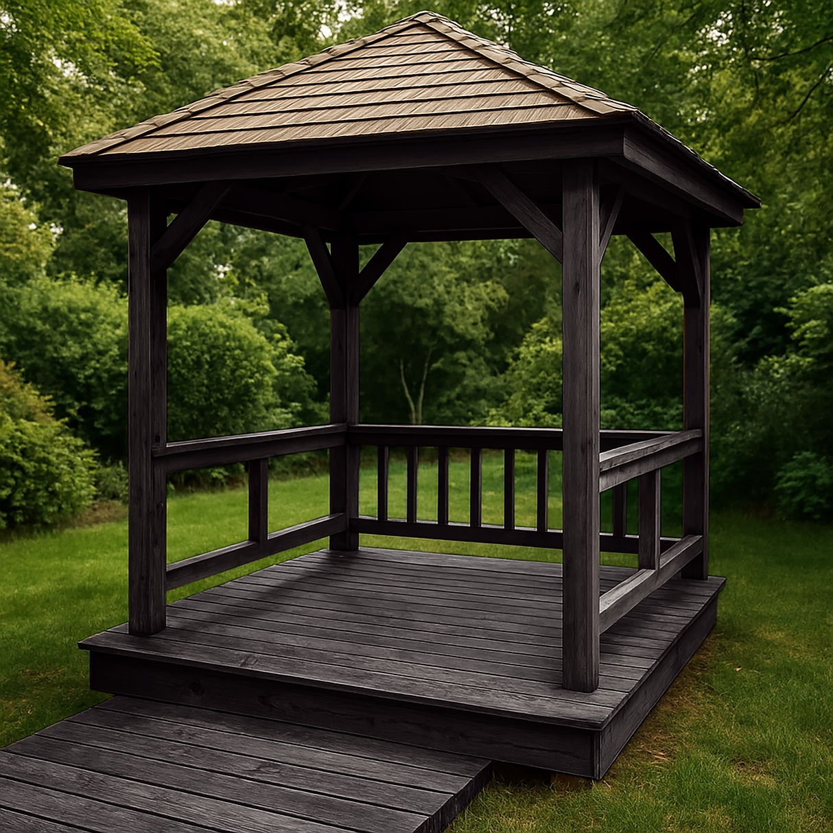 Lazura 3 in 1 pentru Lemn, Deep Ebony, WN.00.06 T (020)