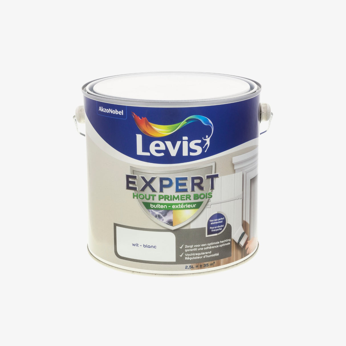 Grund pentru Lemn, Levis Primer Buiten, de Exterior, Acrilic