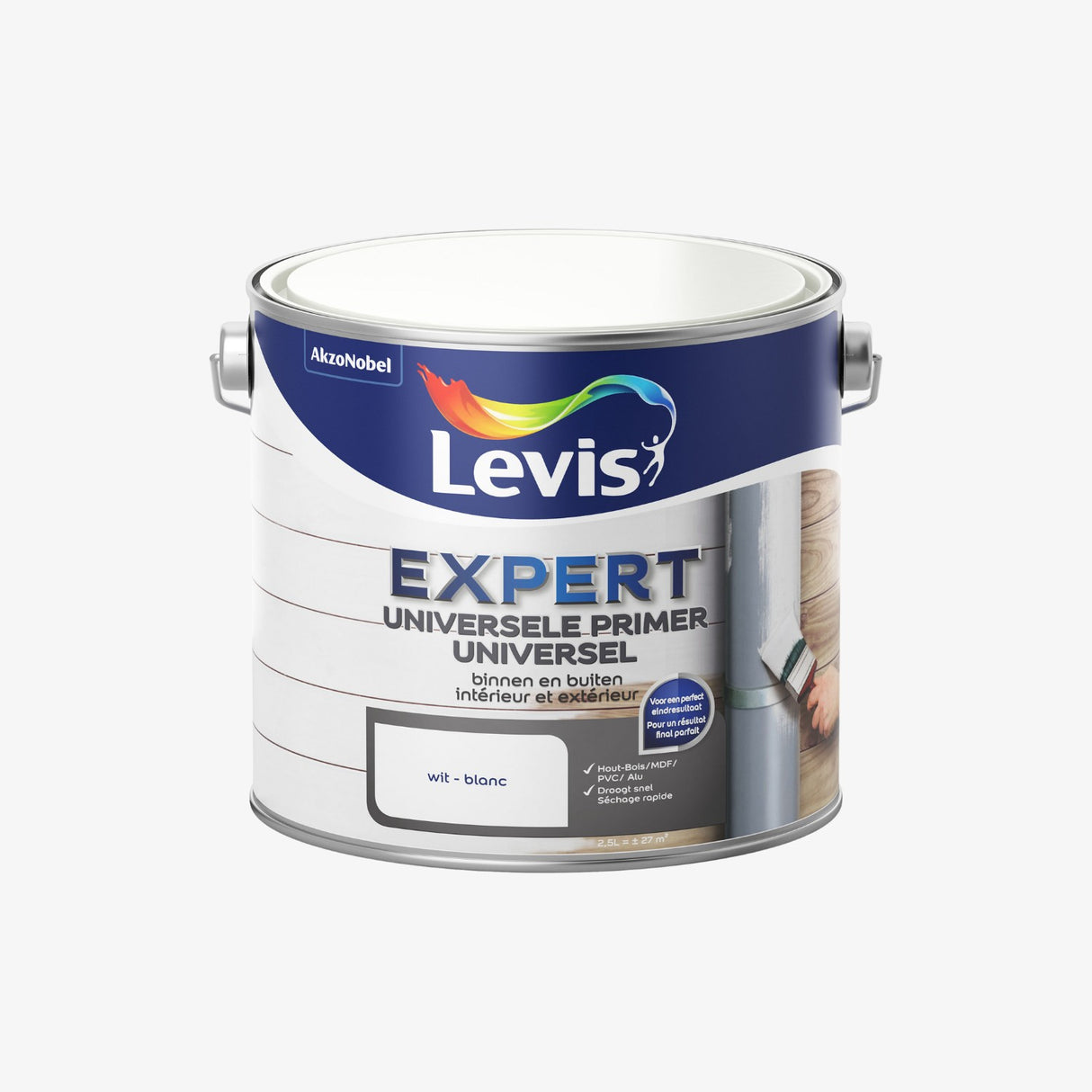 Grund pentru Lemn, Levis Universal Primer, de Interior si Exterior, Acrilic