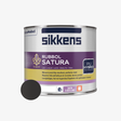 Vopsea Alchidica Exterior, Sikkens Rubbol Satura, Aspect Satinat RAL 8022 (Lichidare Stoc) 2.5 L