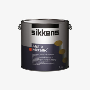 Vopsea Interior, Sikkens Alpha Metalic, Aspect Metalizat, 2.5L